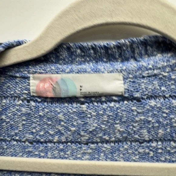 Free People BEACH Declan Sweater Set in Morrocan Blue - Picture 8 of 13